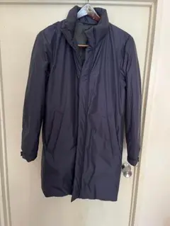 ユニクロ ネイビー レインコート