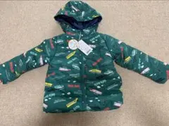 GATAGOTO グリーン 中綿ジャケット 110