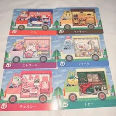 どうぶつの森 amiiboカード サンリオ 6種コンプリート