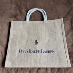 非売品 新品未使用 Polo Ralph Lauren エコバッグ 麻素材