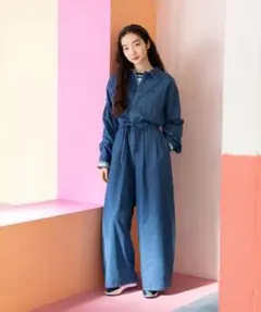 Le work ware ルワークウェア デニムロングジャケット 極美品 美品 