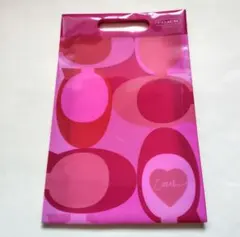 【COACH】 ショップ袋 　ピンク