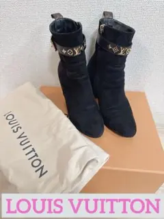 LOUIS VUITTON ショートブーツ シルエットライン フラワーソール 美品／ルイヴィトン ショートブーツ シルエットライン フラワーソール