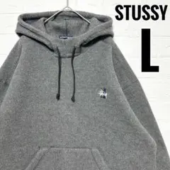 STUSSY☆USA製 刺繍 スタジャン パーカー D419 - メルカリ
