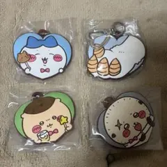 ちいかわ　ハートのラバーマスコット 4種