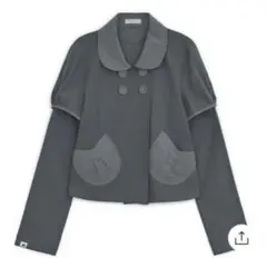 hugyourskin Detachableラウンドジャケット ハグユアスキン