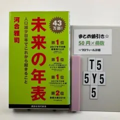 未来の年表 : 人口減少日本でこれから起きること T5-5Y55
