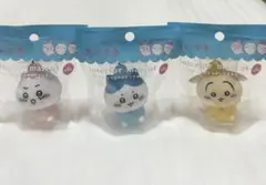 キャンドゥ　ちいかわソフビインテリアマスコット　3点セット