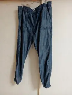 GAP デニム ジョガーパンツ　破れダメージありのサムネイル