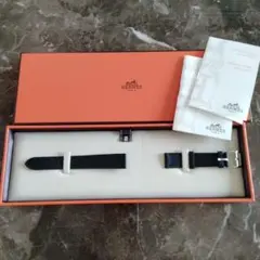HERMES クリッパー ダイバー クロノグラフ用ラバーベルト ネイビー 