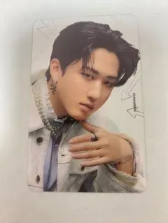 stray kidsアルバム　限定特典クリアトレカ　チャンビン