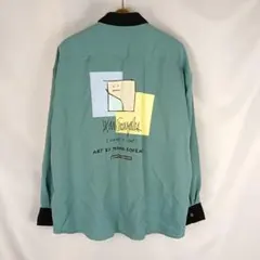 Mark Gonzales　長袖シャツ　M　バックプリント　B5462のサムネイル