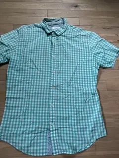 ZARA MAN チェック柄半袖シャツ