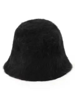 【新品】GRL ファーバケットハット黒[dd322]