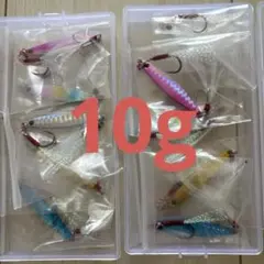 メタルジグ 15g 10g。 10本ピンク/ゴールド ルアーセット - メルカリ