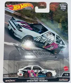 ホットウィール　トヨタ　AE86 スプリンタートレノ　痛車のサムネイル