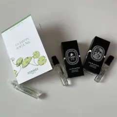 【DIPTYQUE】【HERMES】香水サンプルセット 3種のサムネイル