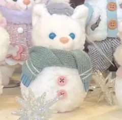 ジェラトーニ 雪だるまのぬいぐるみチャーム シークレット オブスノーウィーデイ