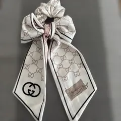 リボン　シュシュ