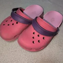 クロックス　サンダル　J１ ピンク
