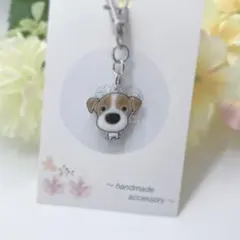 【週末限定価格】ジャックラッセルテリア♡キーホルダー