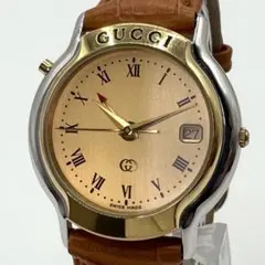 【稼働/新品電池】GUCCI 8200M ボーイズ インターロッキング ローマンのサムネイル