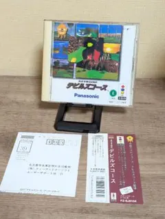 3DO デビルズコース T&E VR GOLF ソフト 帯・ハガキ付き　レトロ