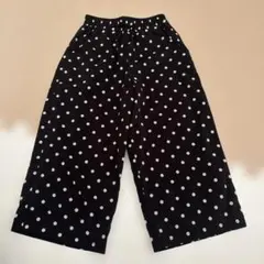 グローバルワーク　ドットワイドパンツ