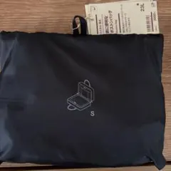 신제품 미사용 Muji MUJI 접이식 발수성 편리한 여행용 보스턴백 23L 블랙