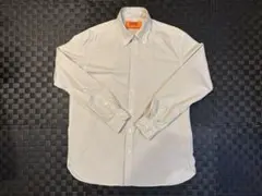 【美品】UNIVERSAL OVERALL 製品染め ボタンダウンシャツ　M