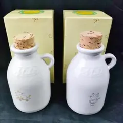 フェリシモ 陶器 ミルクボトル/猫 ミルクキャット コルク レトロ ハイセンスのサムネイル