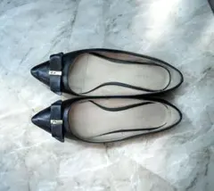 【即日発送】COLE HAAN レザー コールハーン フラットシューズ パンプス