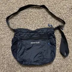 mont-bell ライトショルダー S ネイビー 軽量 サコッシュ