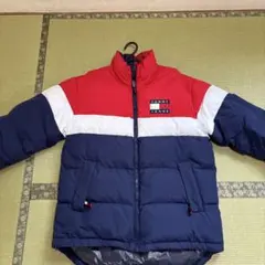 TOMMY JEANS ダウンジャケット 赤・白・紺