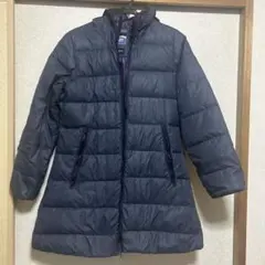 BEAMS HEART ネイビー ロングダウンジャケット