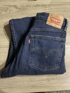 LEVI'S 501 ダークブルー W26 ストレートデニム