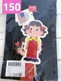 新品キャラクター♡ペコちゃん♡Tシャツ/カットソー150cm ブラック