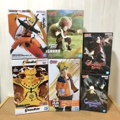NARUTO ナルト疾風伝 BORUTO 忍界造形列伝 フィギュア６点セット