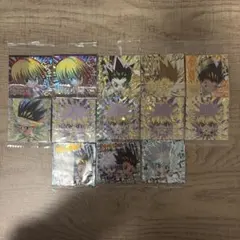 HUNTER × HUNTER シール ウエハース レア ゴン キルア クラピカ