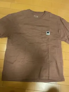 POLAR ブラウン Tシャツ ポケット付き