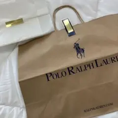 Polo Ralph Lauren ショップ袋一枚と包装紙一枚セット