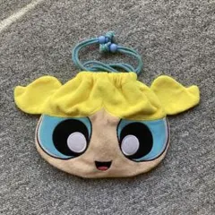 パワーパフガールズ バブルス 巾着 パワパフ ポーチ