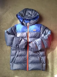 Nike フード付きダウンコート ブルー　キッズ　L　150