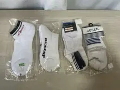 新品 メンズ テニス バドミントンソックス 4足セット 25-27、28cm