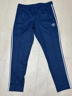 アディダスオリジナルス ベッケンバウアー パンツ 2XL 美品 ブルー