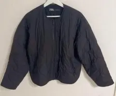 ZARAキルティングジャケット