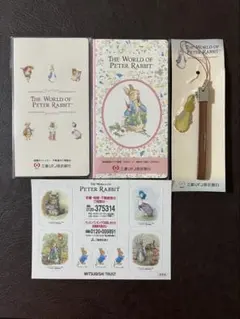 PETER RABBIT ピーターラビット三菱UFJ信託 付箋 シールのサムネイル