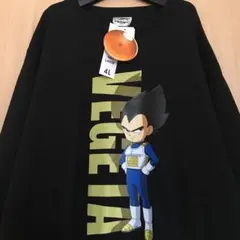 新品　ドラゴンボール　ベジータ　スウェット　トレーナー　4L