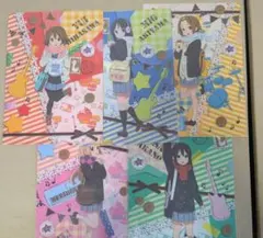 d*2様 5種セット クリアファイル「映画 けいおん!×ローソン」フェア2012