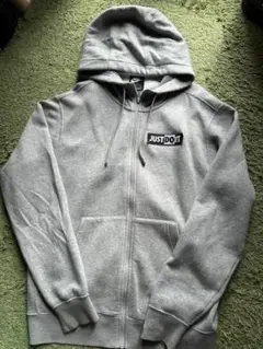 NIKE JUST DO IT グレー パーカー　メンズ　レディース
